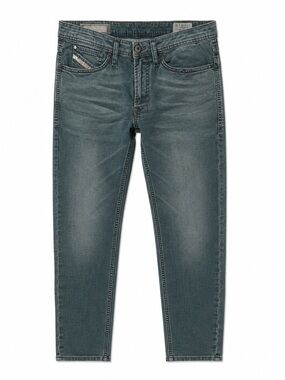 DIESEL Slim Men's Jeans in Teal Green Wash